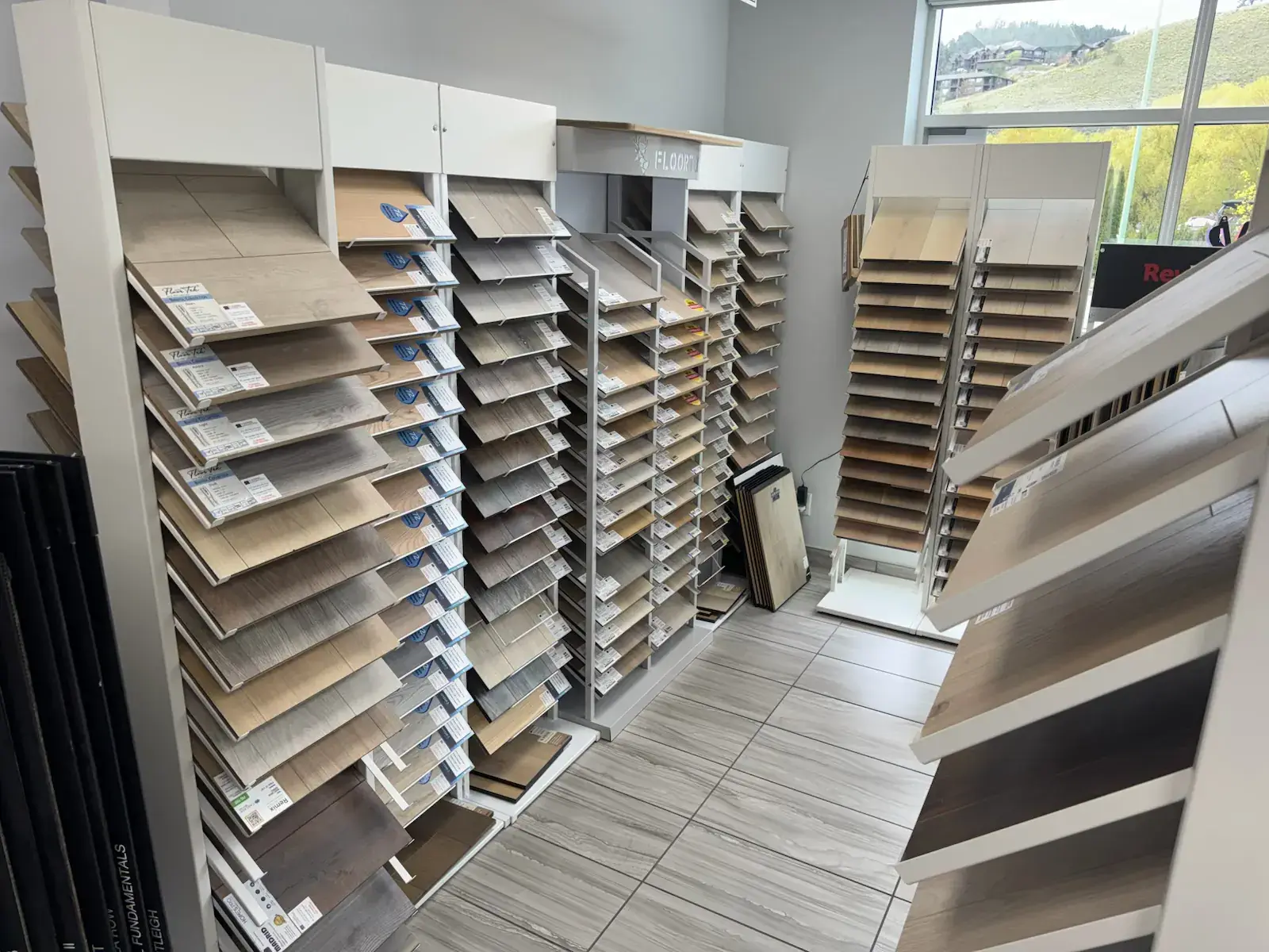 Vinyl Plank display 4, Kelowna Flooring Superstore showroom