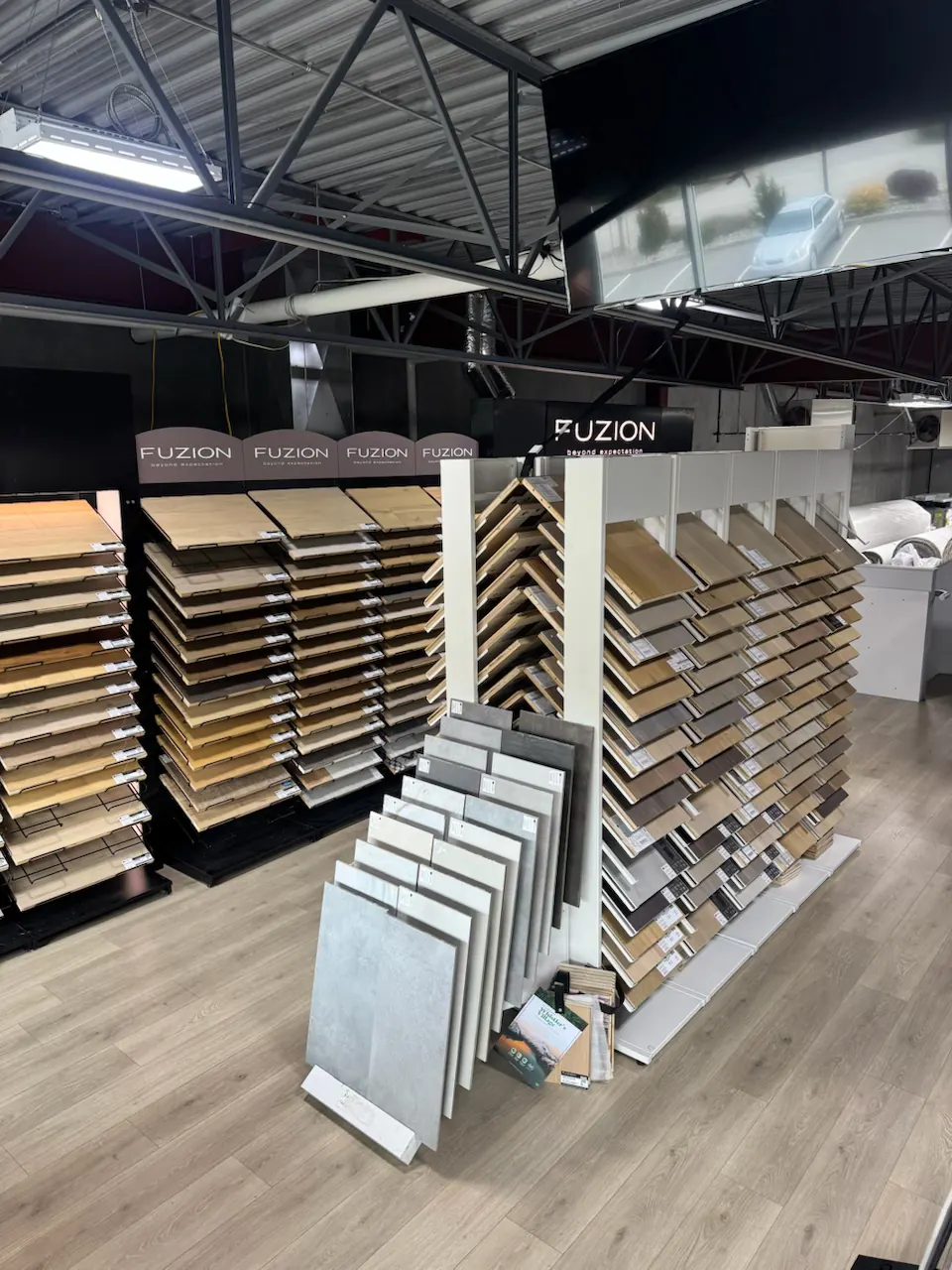 Laminate display 1 — Kelowna Flooring Superstore showroom