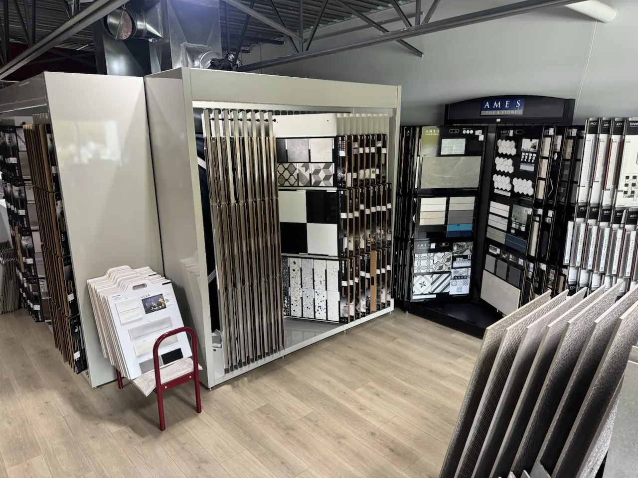 Tile display 5 — Kelowna Flooring Superstore showroom