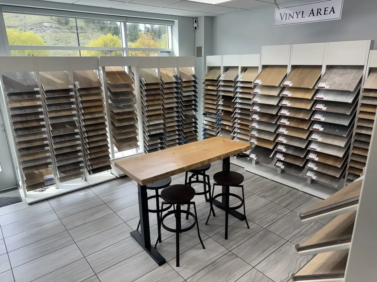 Vinyl Plank display 2 — Kelowna Flooring Superstore showroom