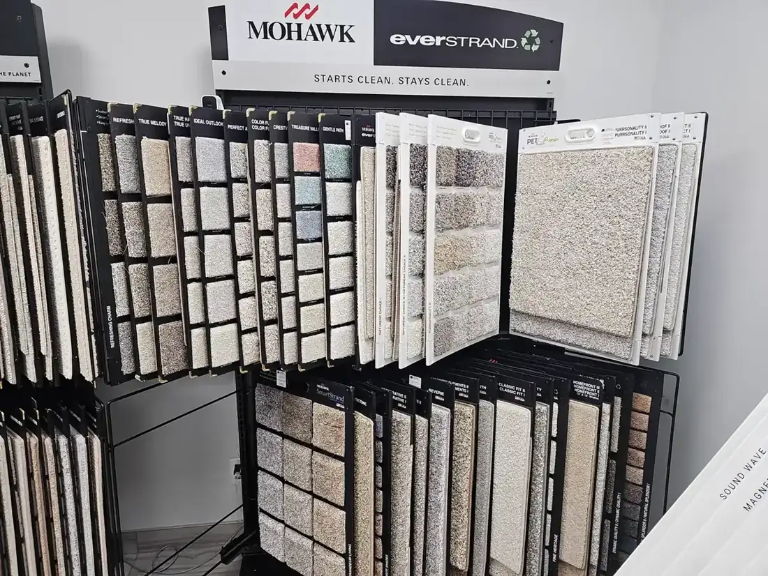 Linoleum Sheet display 3 — Kelowna Flooring Superstore showroom