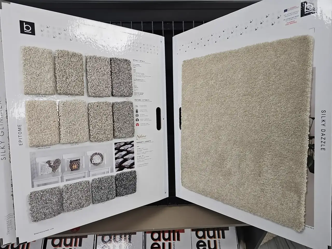 Area Rugs display 4 — Kelowna Flooring Superstore showroom